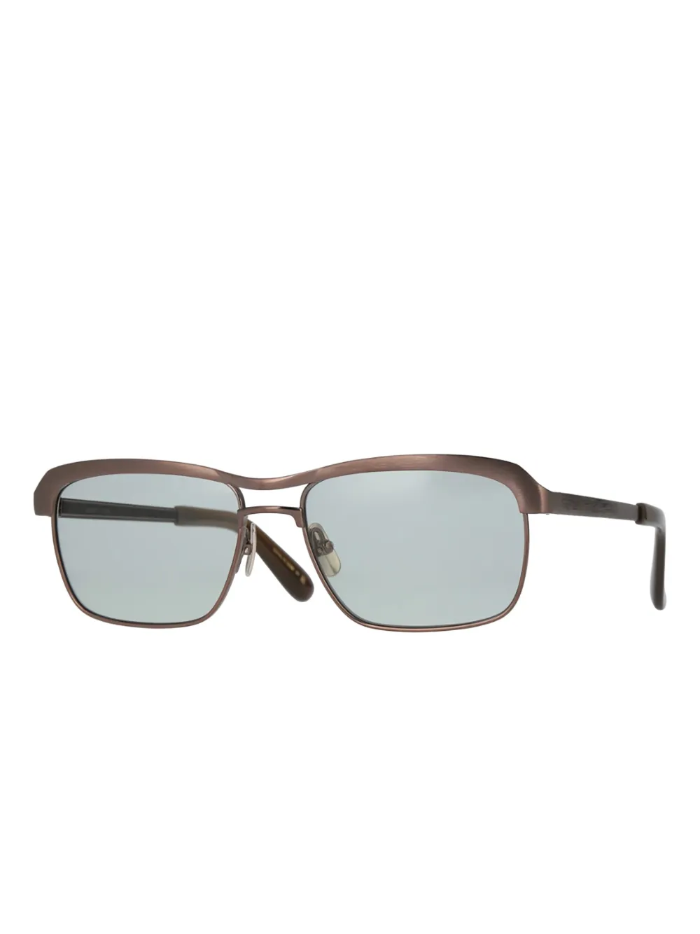 Yellows Plus Bernard metallic sunglasses - Bruin