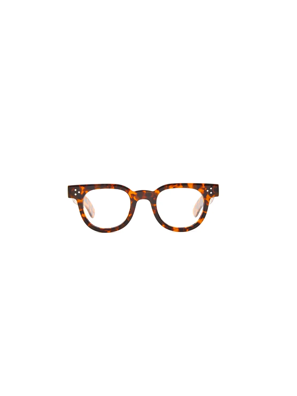JULIUS TART OPTICAL stud round-frame glasses | Men | Image 2