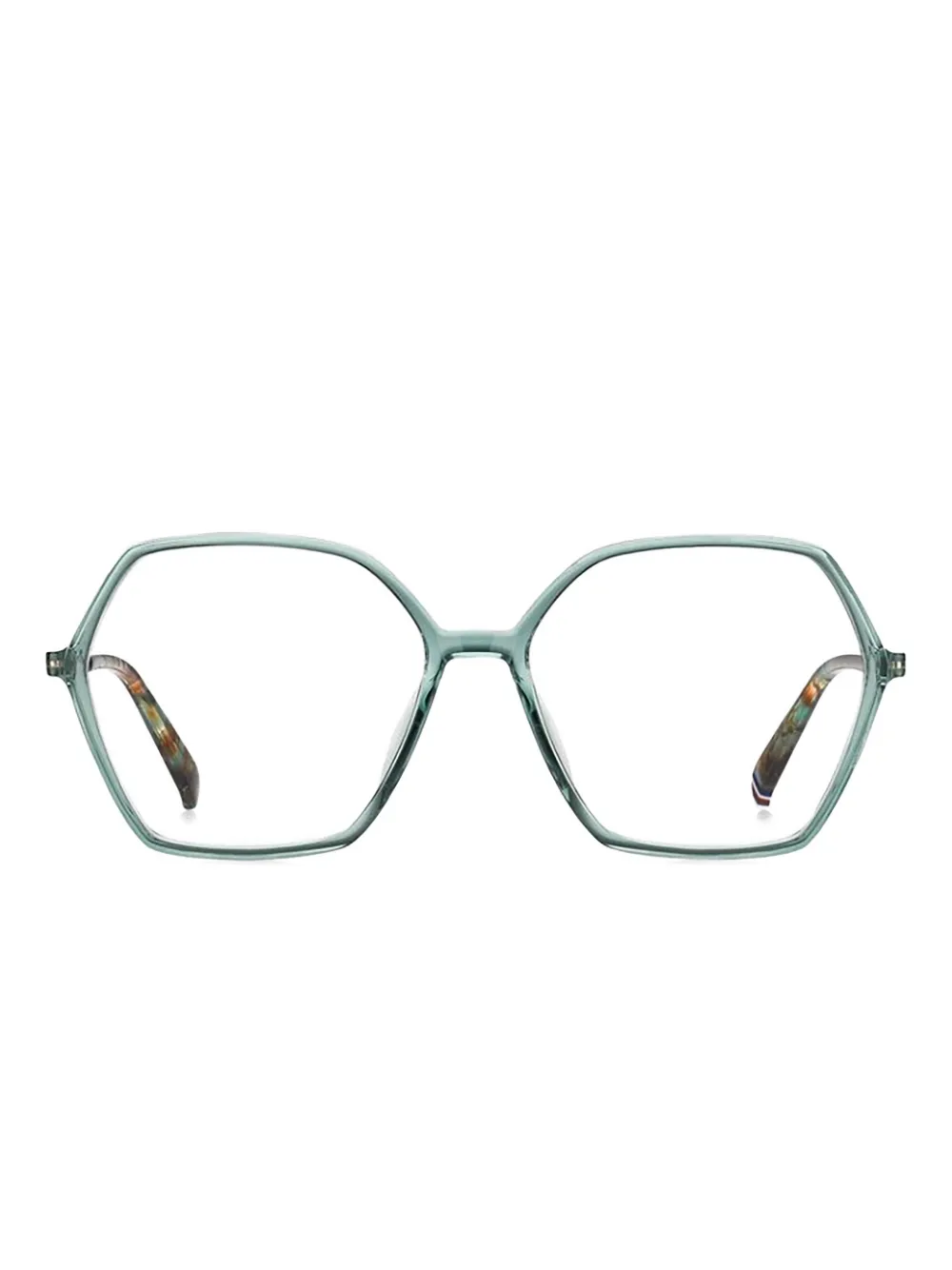 Tommy Hilfiger geometric glasses | Blue | Image 1