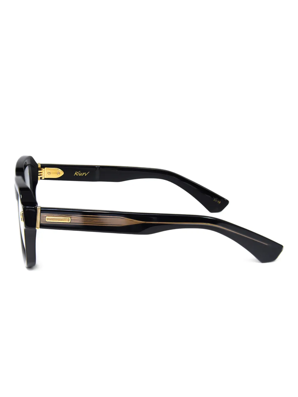  Kiurv Ferdinand Square-frame Glasses - Black 