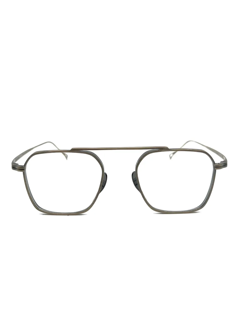 Kame Mannen square-frame glasses | 실버 톤 | Image 1