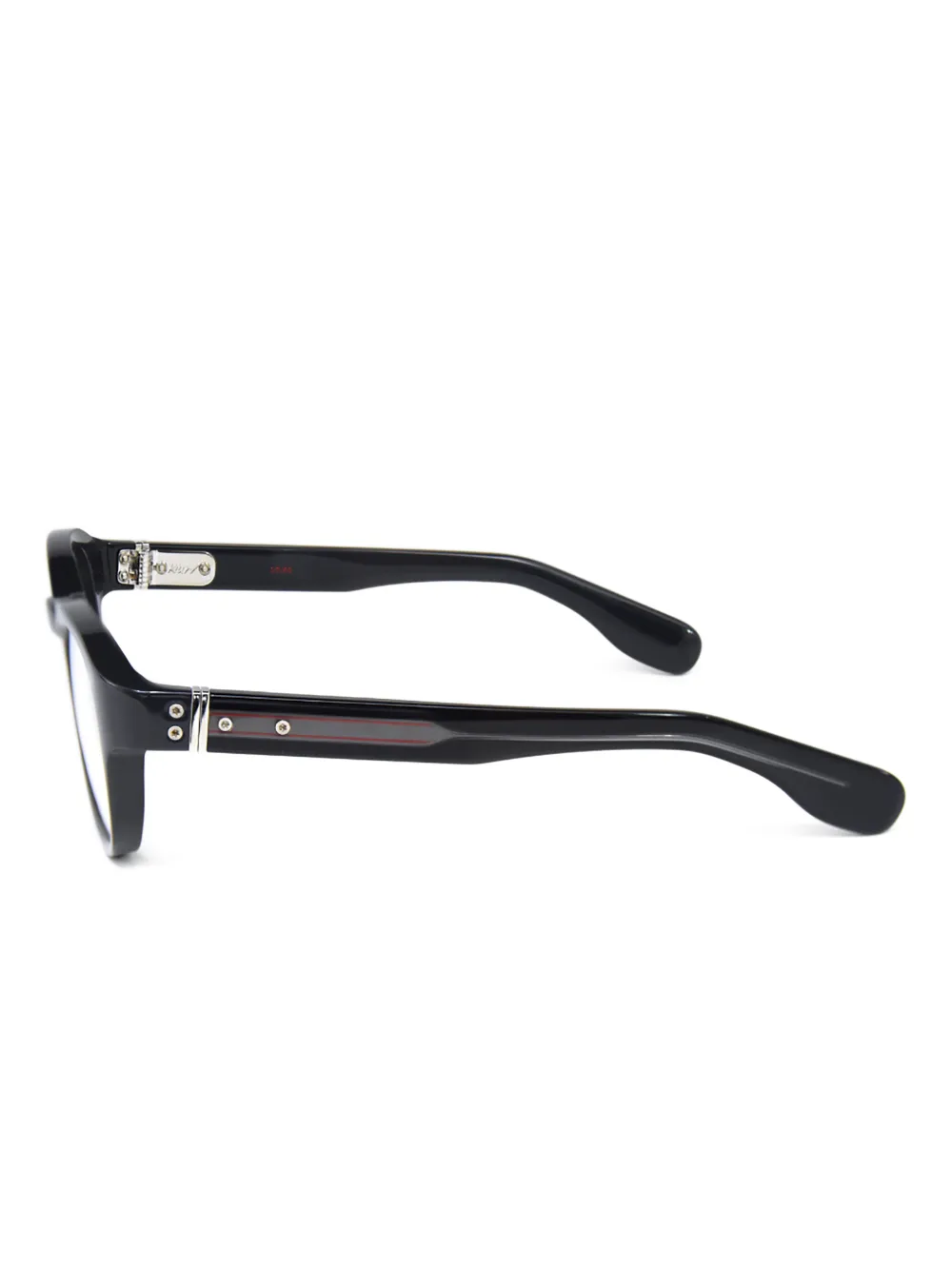  Kiurv Round Frame Glasses - Black 