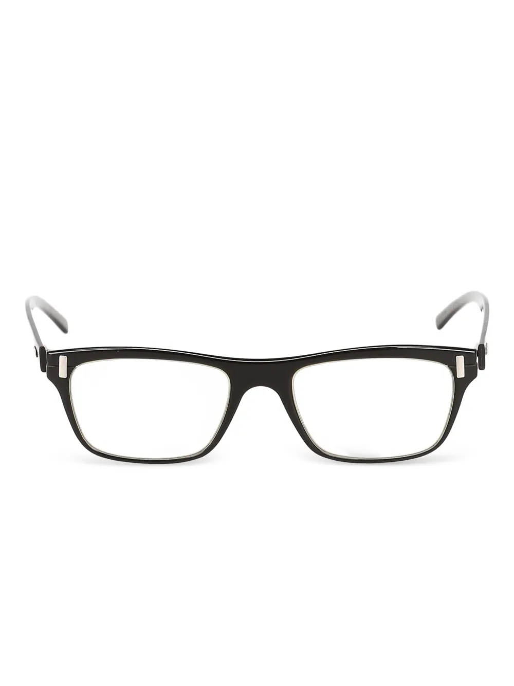 Hoffmann & Rathbone rectangular glasses - Nero
