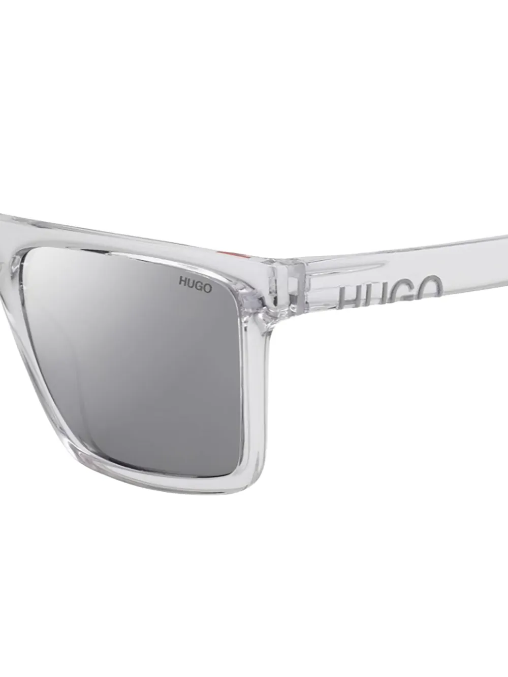  Hugo Boss Br Crystal Square-frame Sunglasses - White 