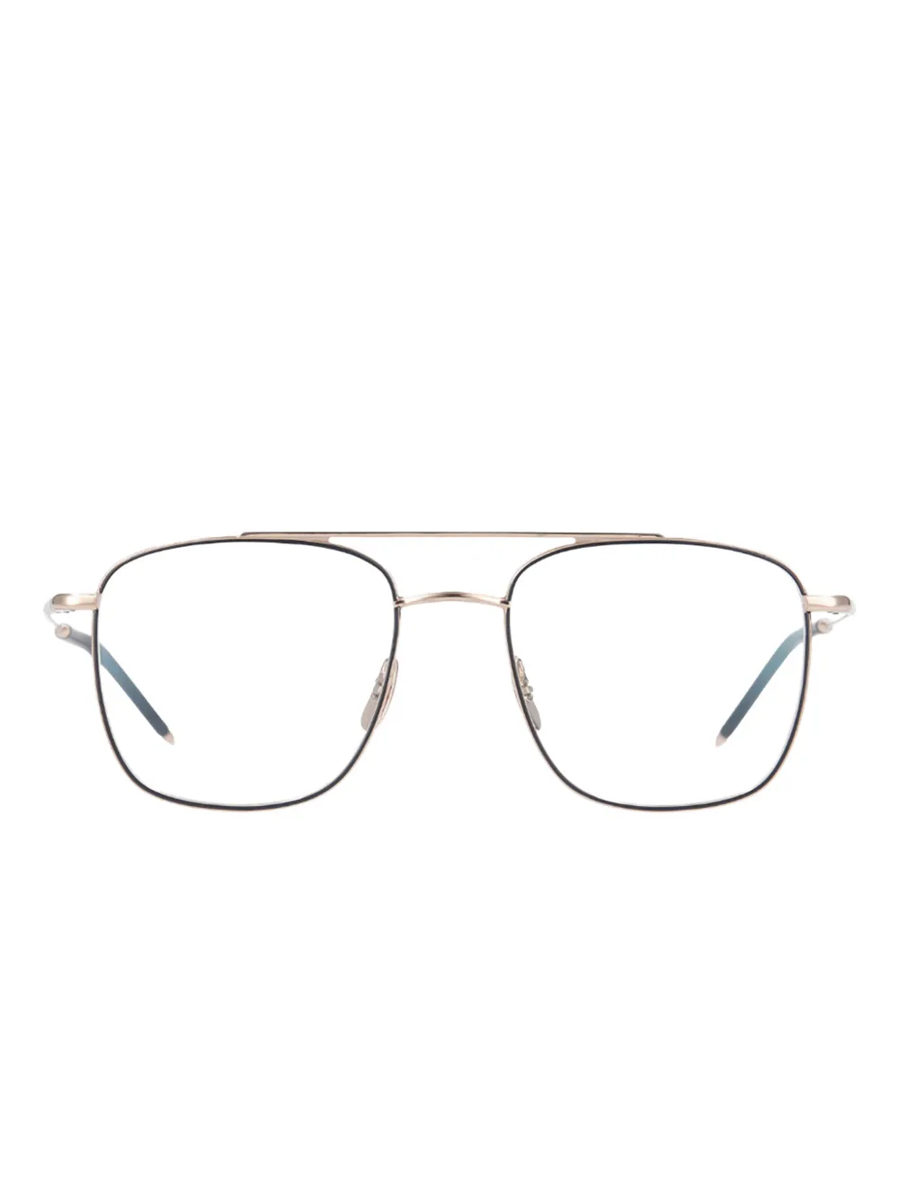 Yellows Plus Gordon browline glasses | Black | Image 1