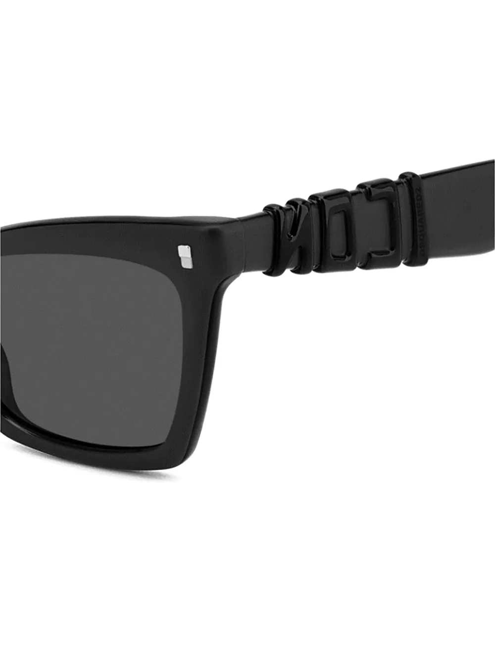 DSQUARED2 EYEWEAR Zonnebril met cat-eye montuur Zwart