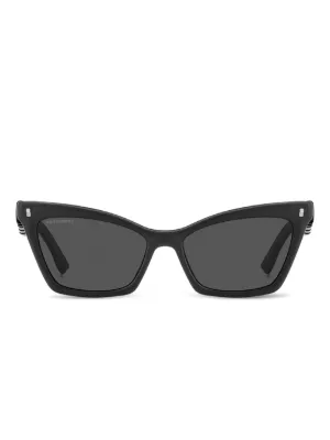 Ray-Ban ブラック キャットアイ サングラス Ray-Ban Kat キャットアイ サングラス | ブラック | FARFETCH JP