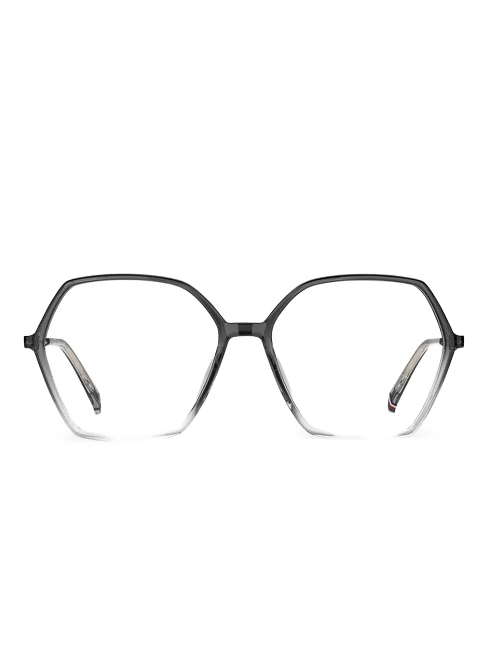 Tommy Hilfiger geometric-frame glasses | Grey | Image 1