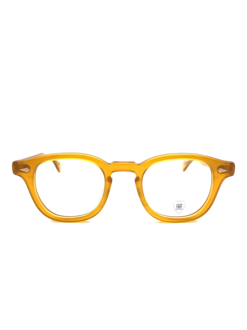 JULIUS TART OPTICAL square-frame glasses | Yellow | Image 1