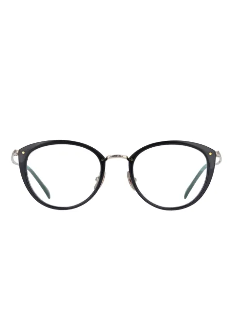 Yellows Plus Loraine round-frame glasses