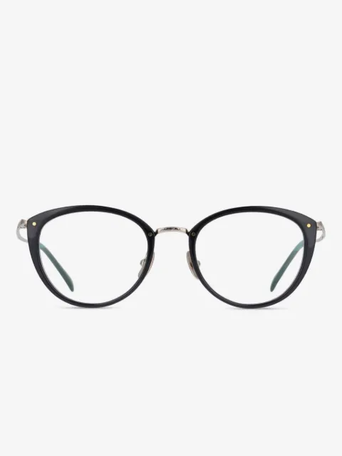 Yellows Plus Loraine round-frame glasses