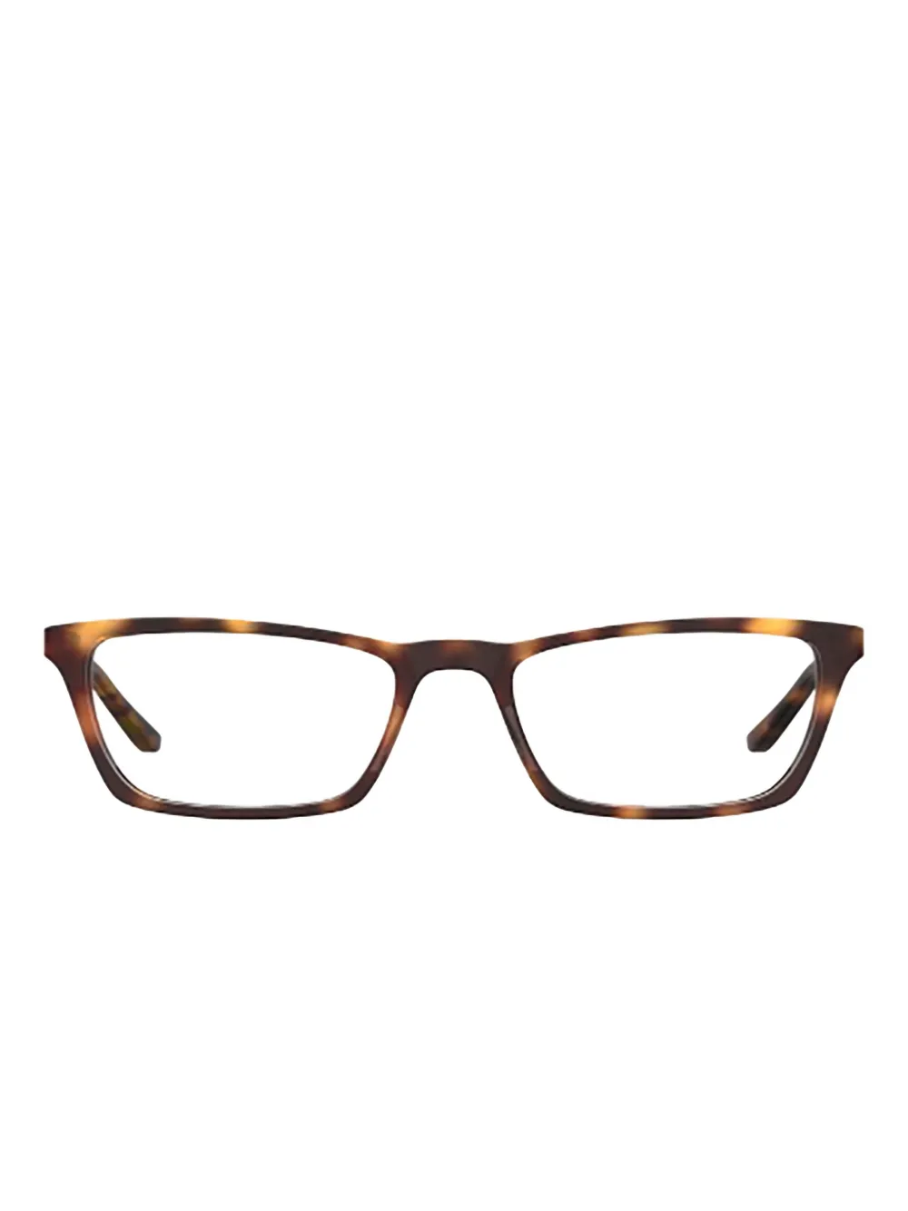 Seventh Street rectangle-frame glasses | Brown | Image 1