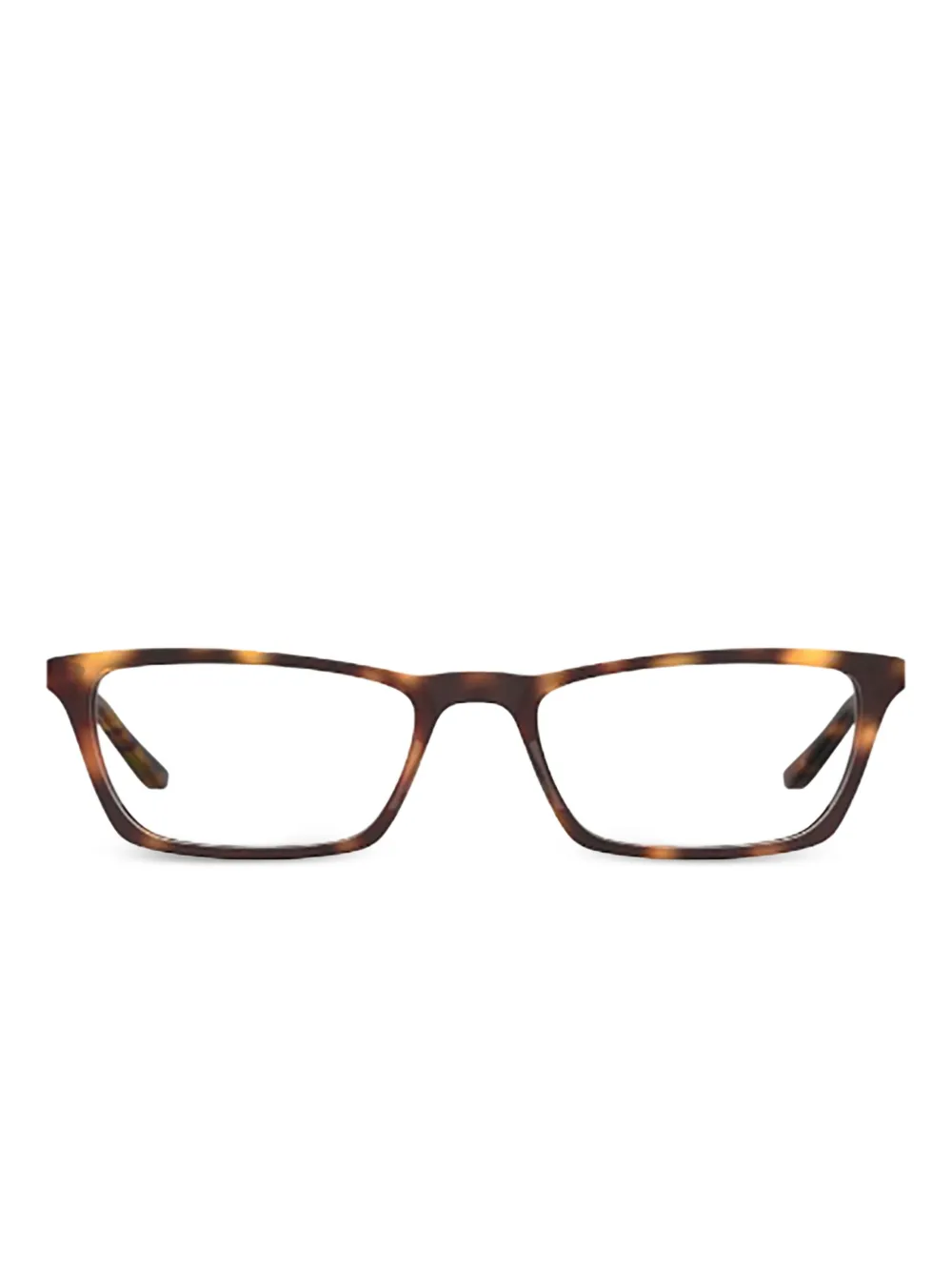 Seventh Street rectangle-frame glasses | Brown | Image 1