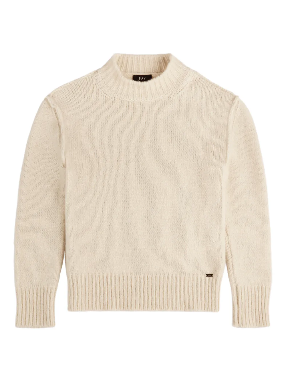 Fay long-sleeve sweater - Toni neutri
