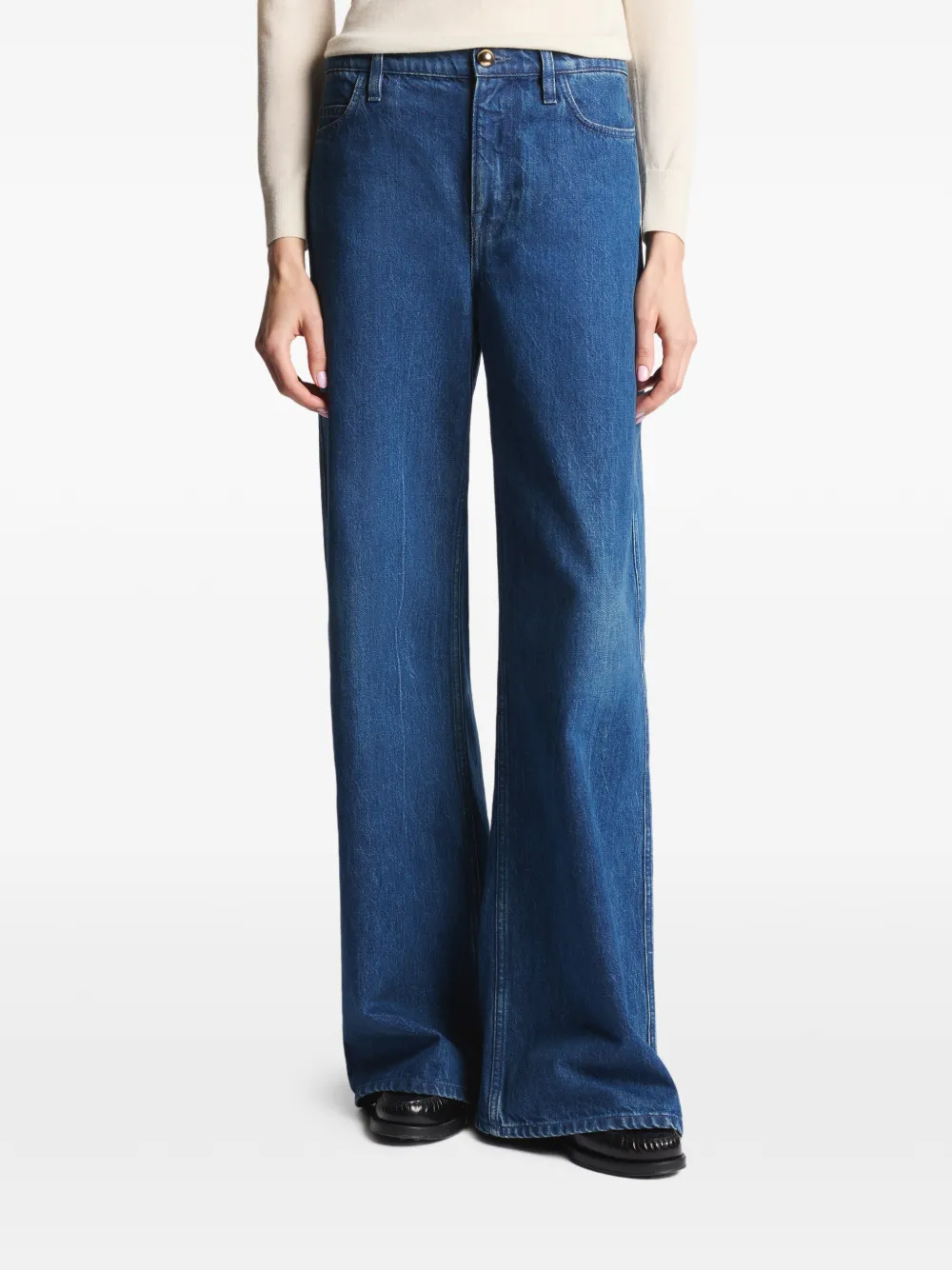  Fay Wide-leg Jeans - Blue 