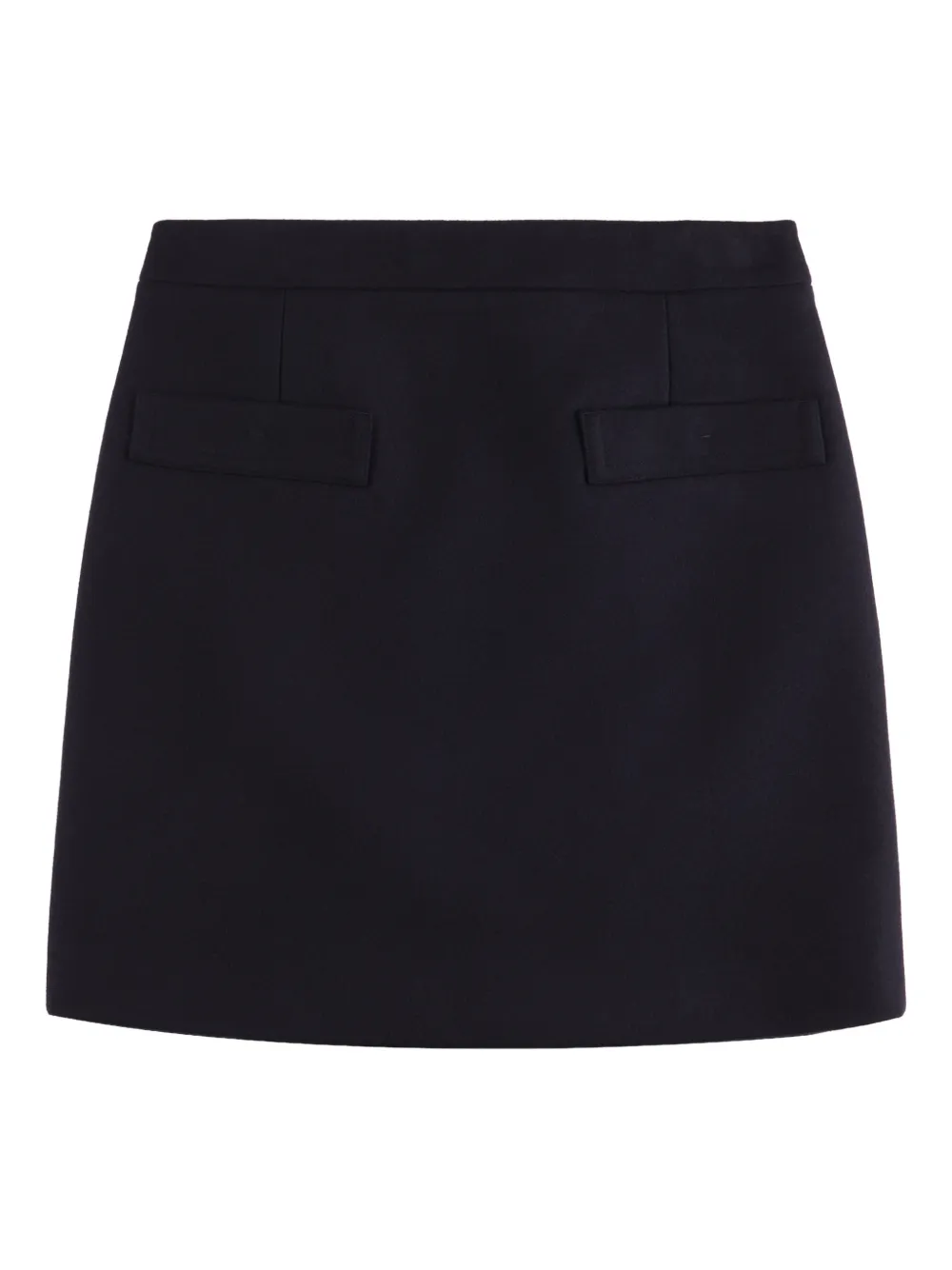 Fay A-line mini skirt - Nero