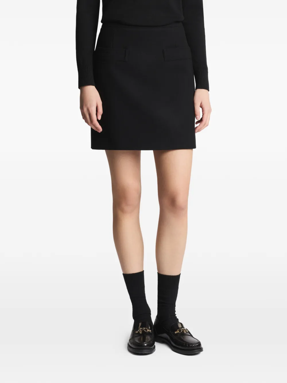 Fay pockets mini skirt - Zwart