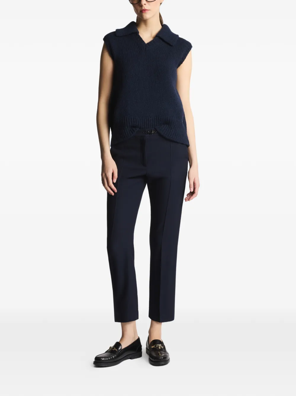 Fay hook straight trousers - Blauw