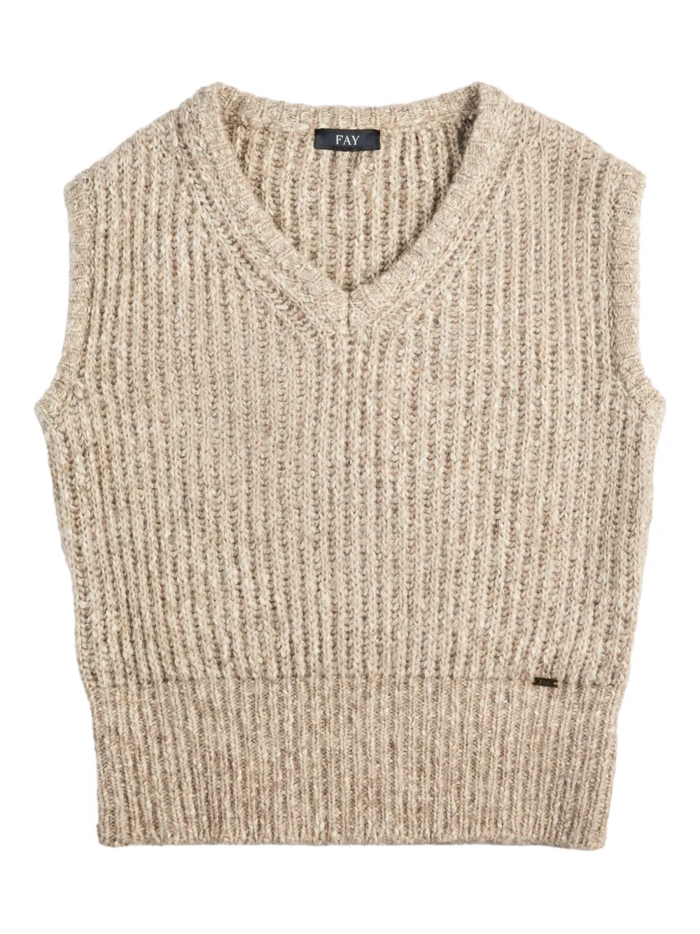Fay knitted vest - Toni neutri