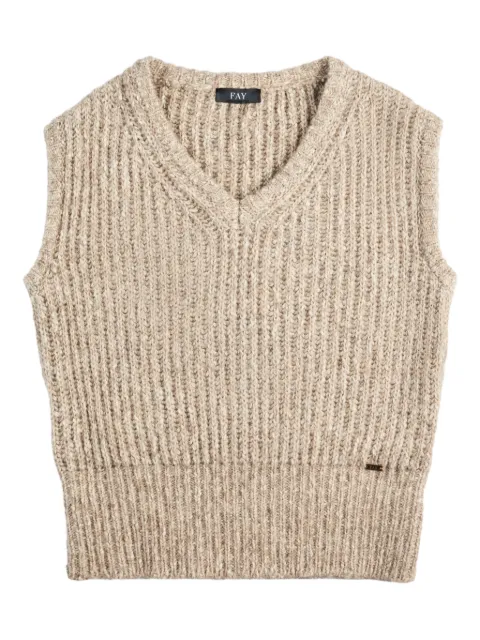 Fay knitted vest
