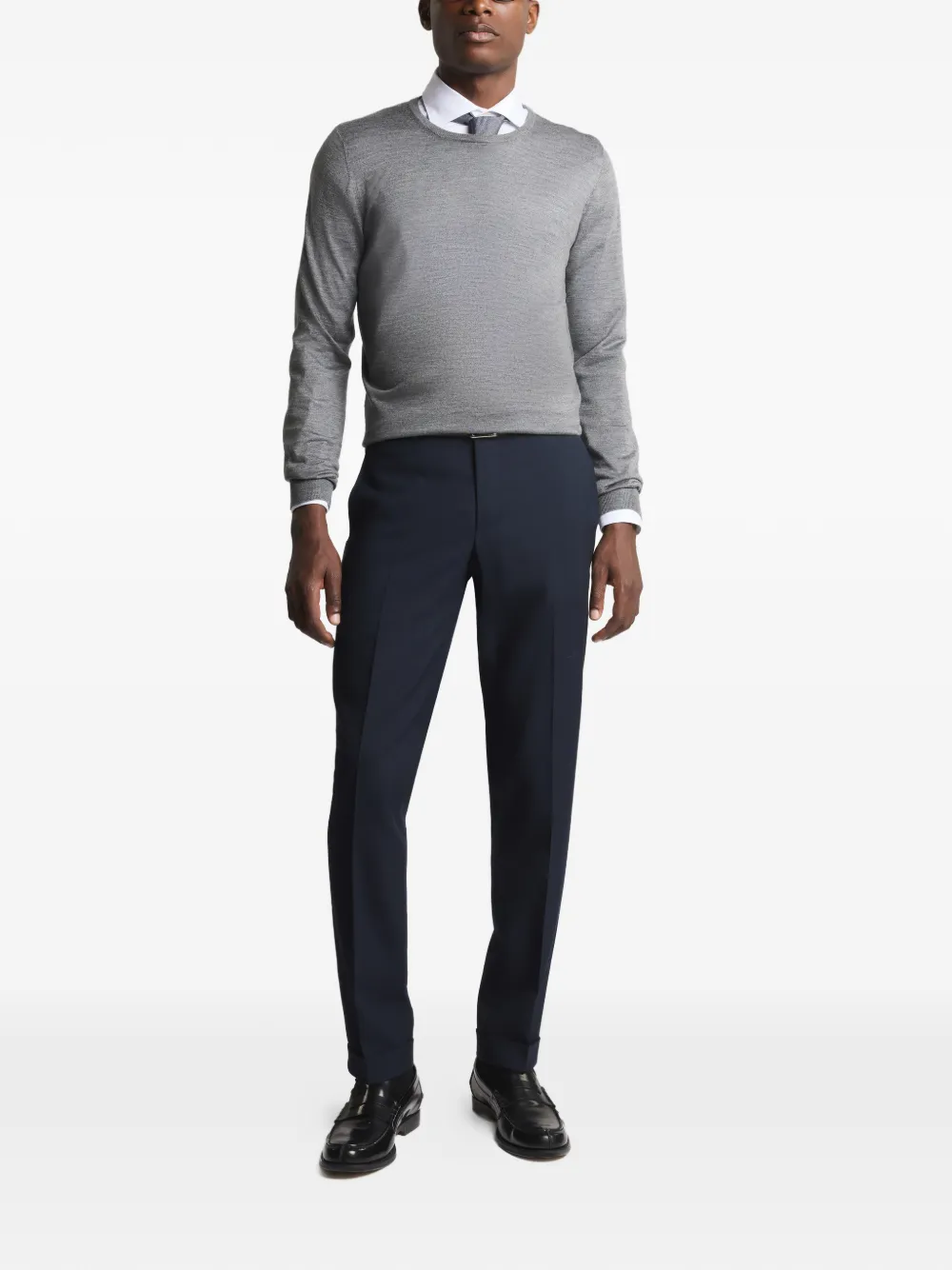 Fay crew-neck sweater - Grijs