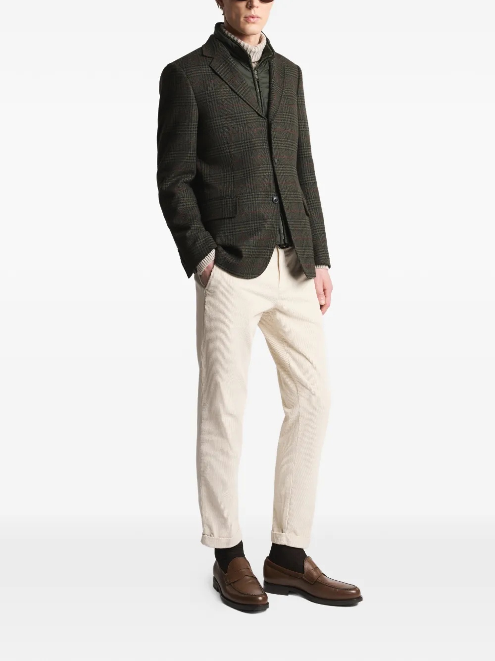 Fay plaid three-button blazer | Blazers | Image 2