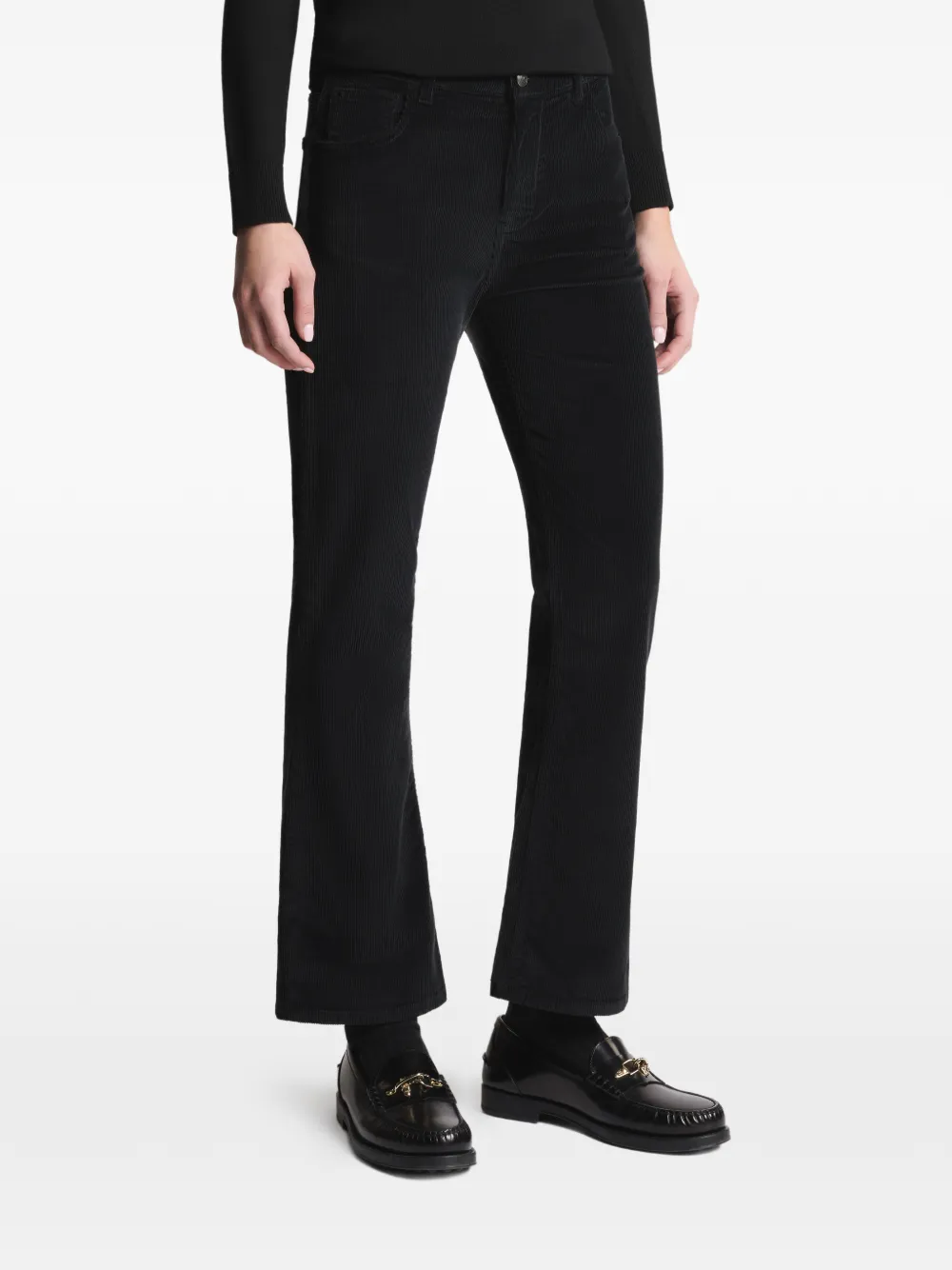 Corduroy Bootcut Trousers