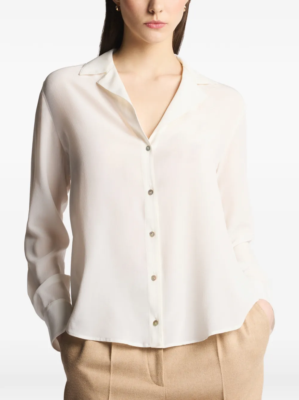  Fay Buttoned Shirt - Neutrals 