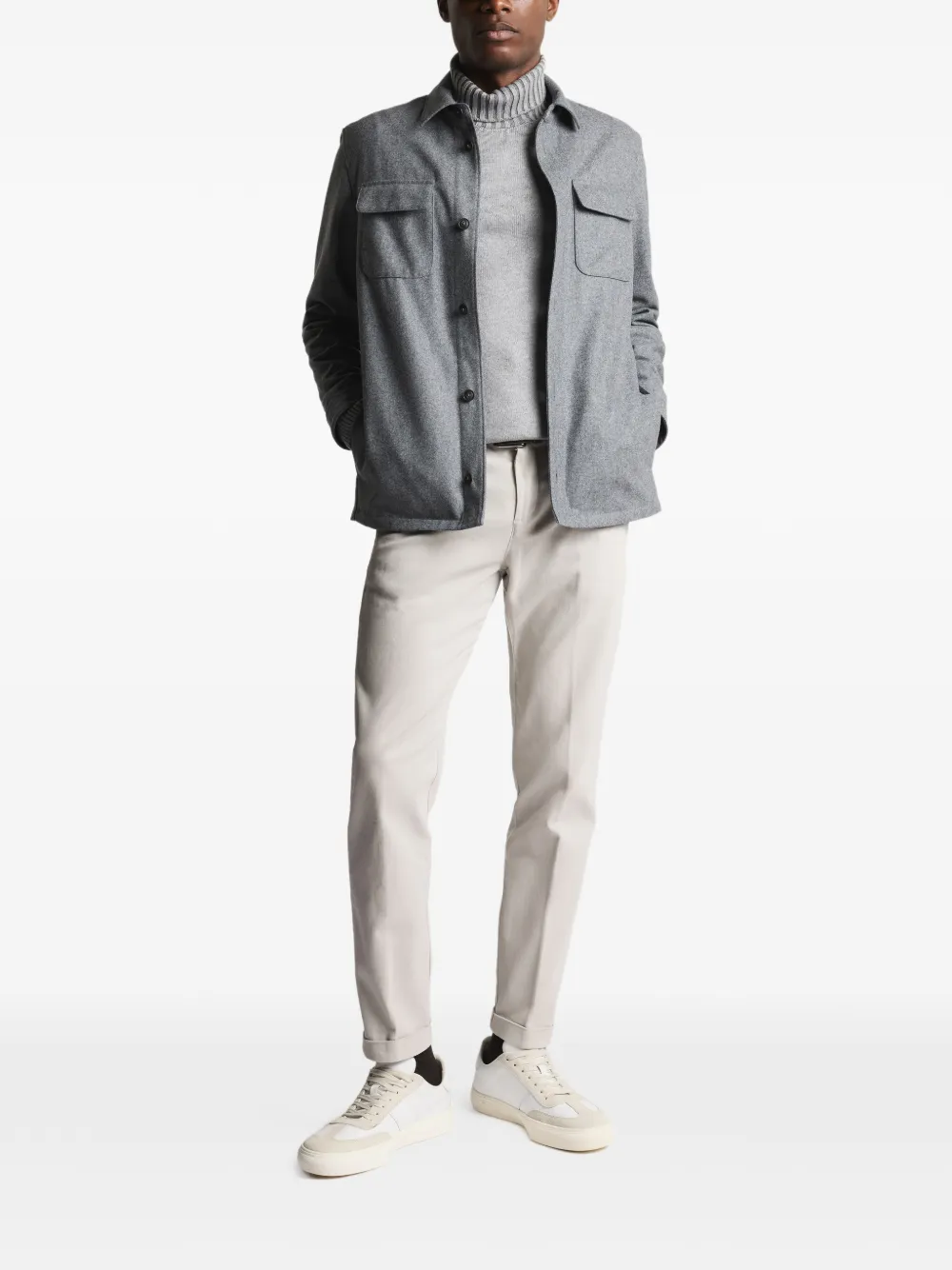 Fay surchemise à poche à rabat | Surchemises | Image 2