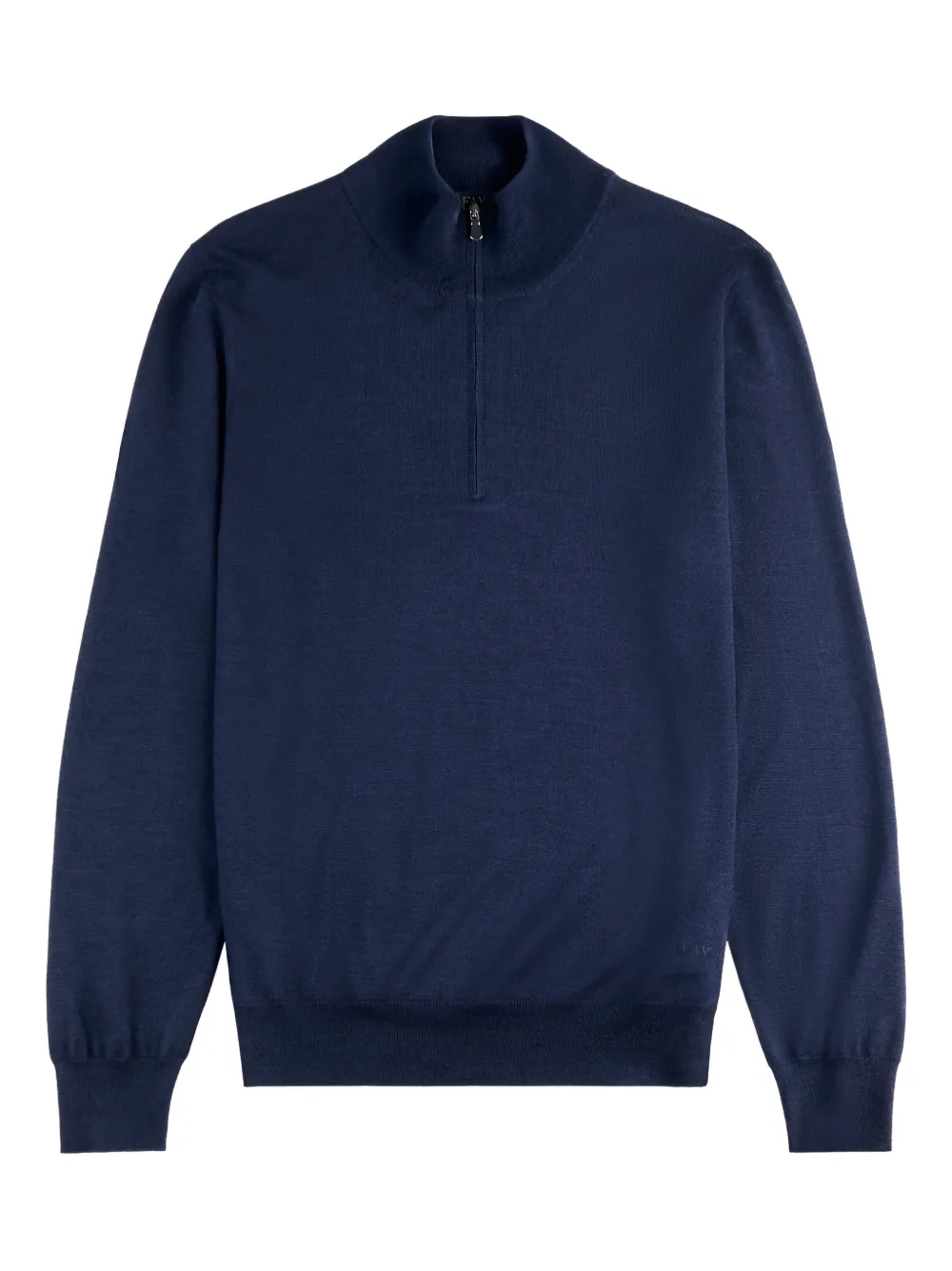 Fay mock-neck sweater | Blue | Image 1