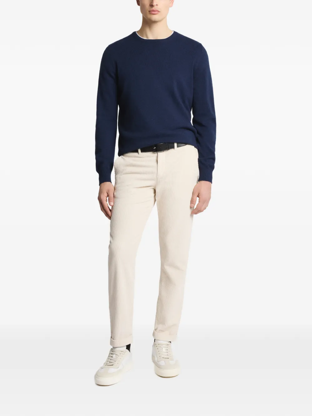 Fay crew-neck sweater - Blauw