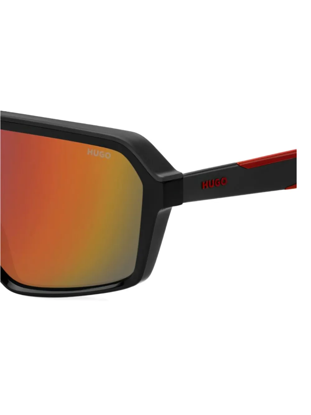  Hugo Boss Br Shield-frame Sunglasses - Black 