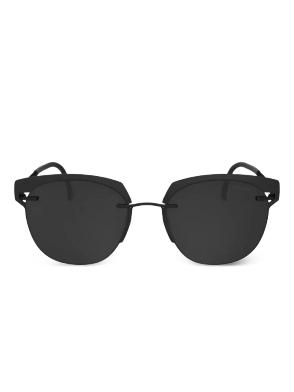 Silhouette lentes de sol con armazón ovalada | negro | Image 1