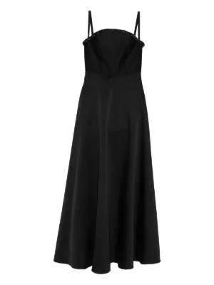 jacquemus abanada draped asymmetric dress Jacquemus Abanada Draped Asymmetric Dress