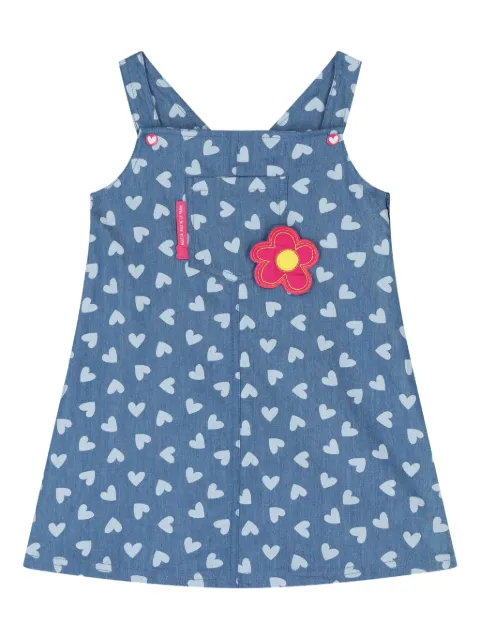 AGATHA RUIZ DE LA PRADA heart chambray dress