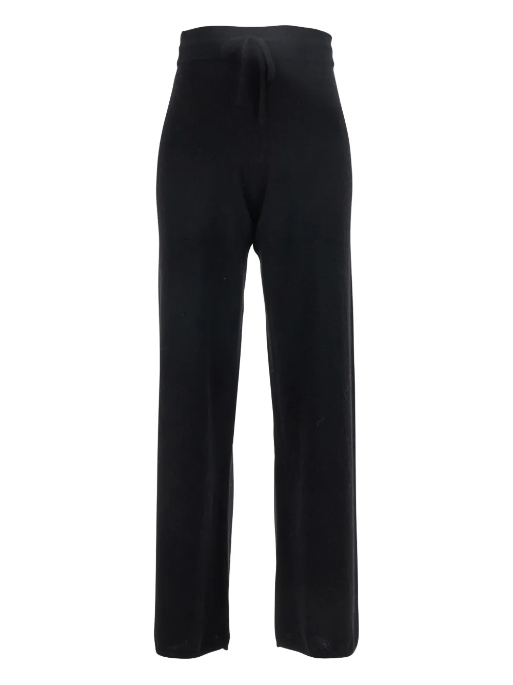 Solocascmir drawstring waist trousers - Nero