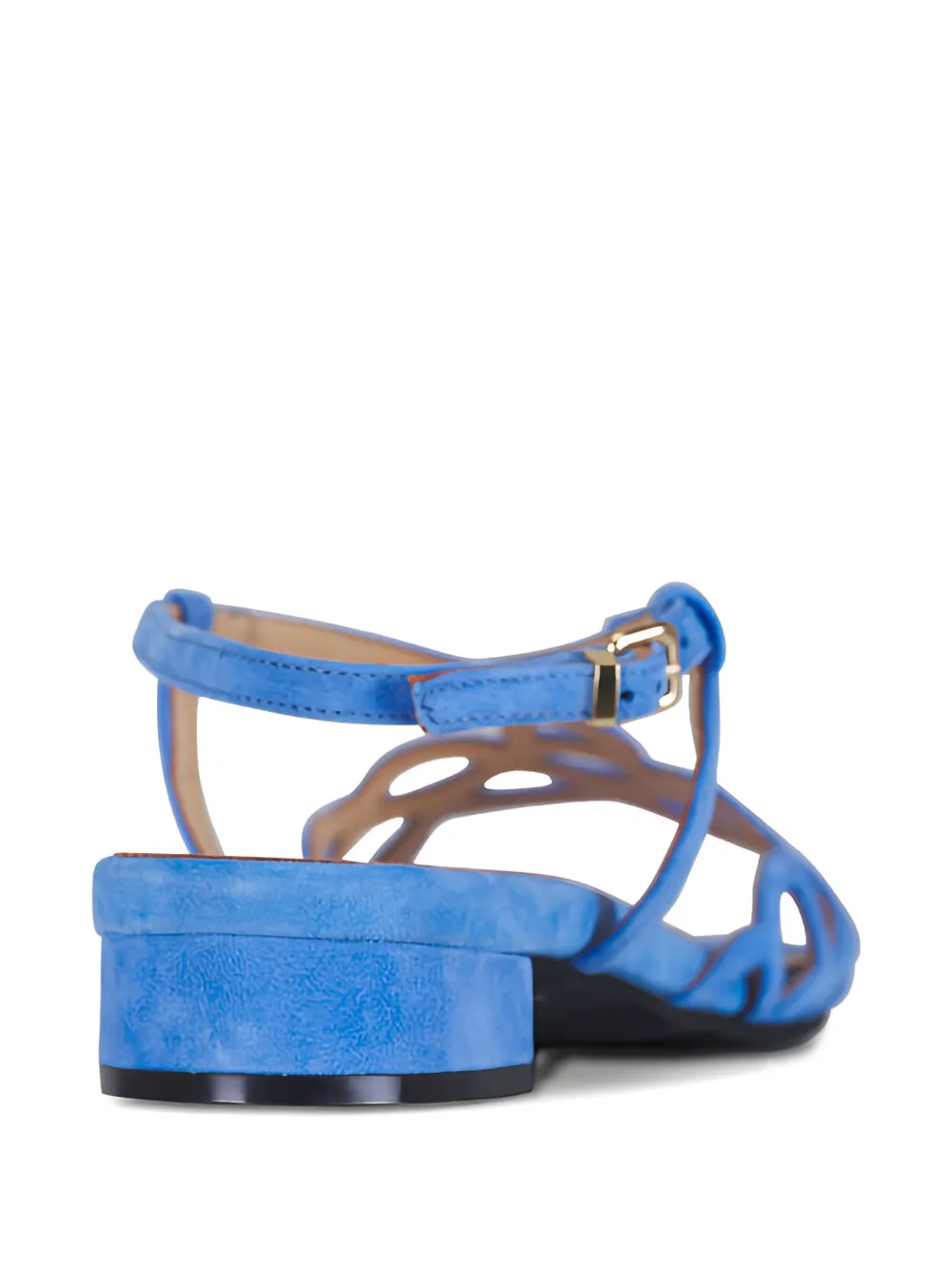 Ron White Brooke sandalen met uitgesneden bandje Blauw
