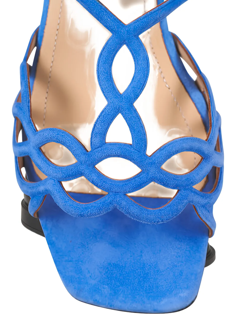 Ron White Brooke sandalen met uitgesneden bandje Blauw