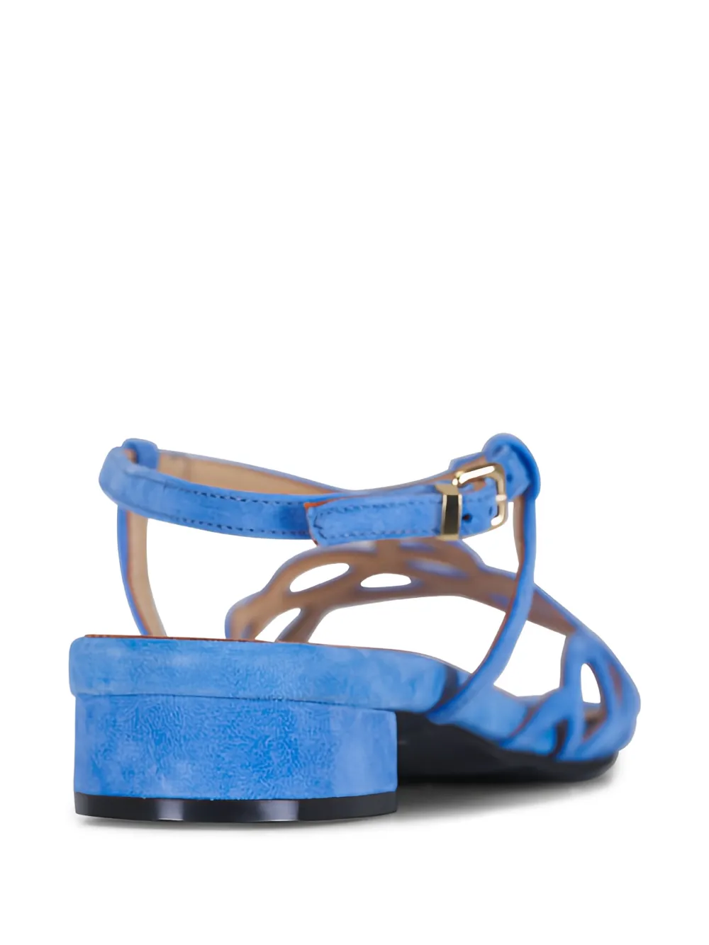 Ron White Brooke sandalen met uitgesneden bandje Blauw