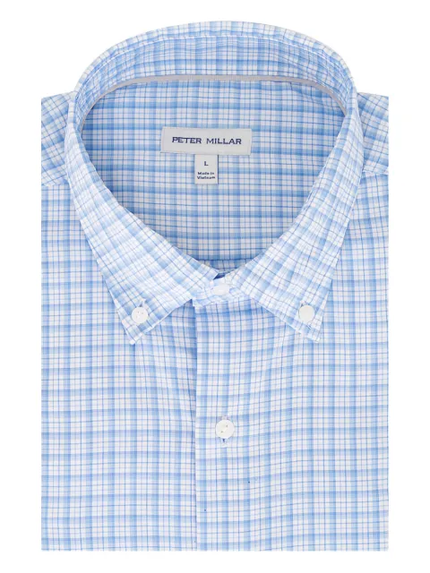 Peter Millar checked shirt