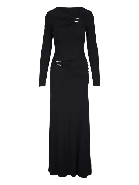 Veronica Beard Viela long-sleeve ruched maxi dress