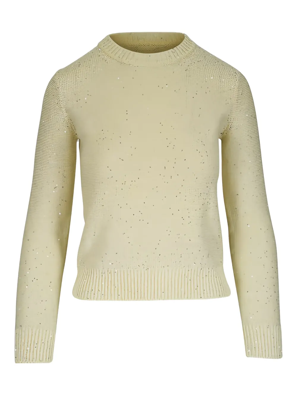 Akris embellished crewneck sweater | Yellow | Image 1