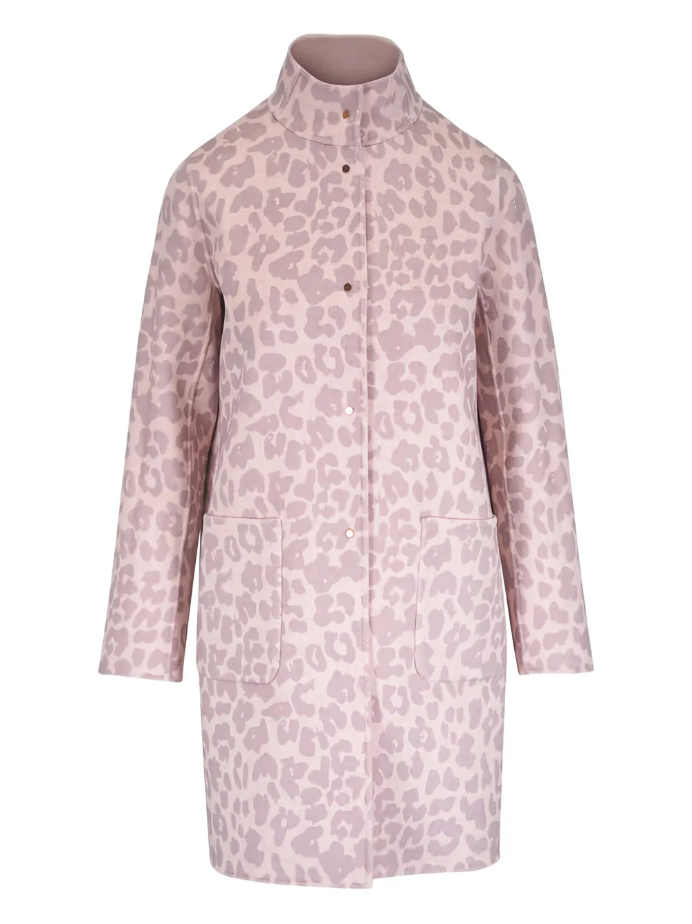 Animal Pattern Pocket Coat