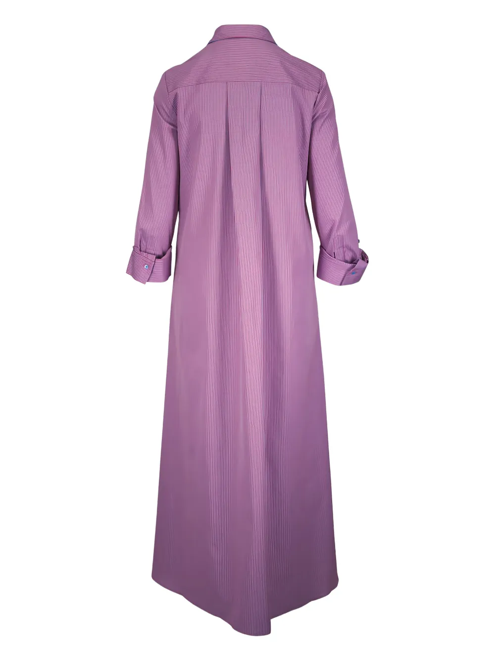 TWP Jenny´s striped shirt maxi dress - Paars