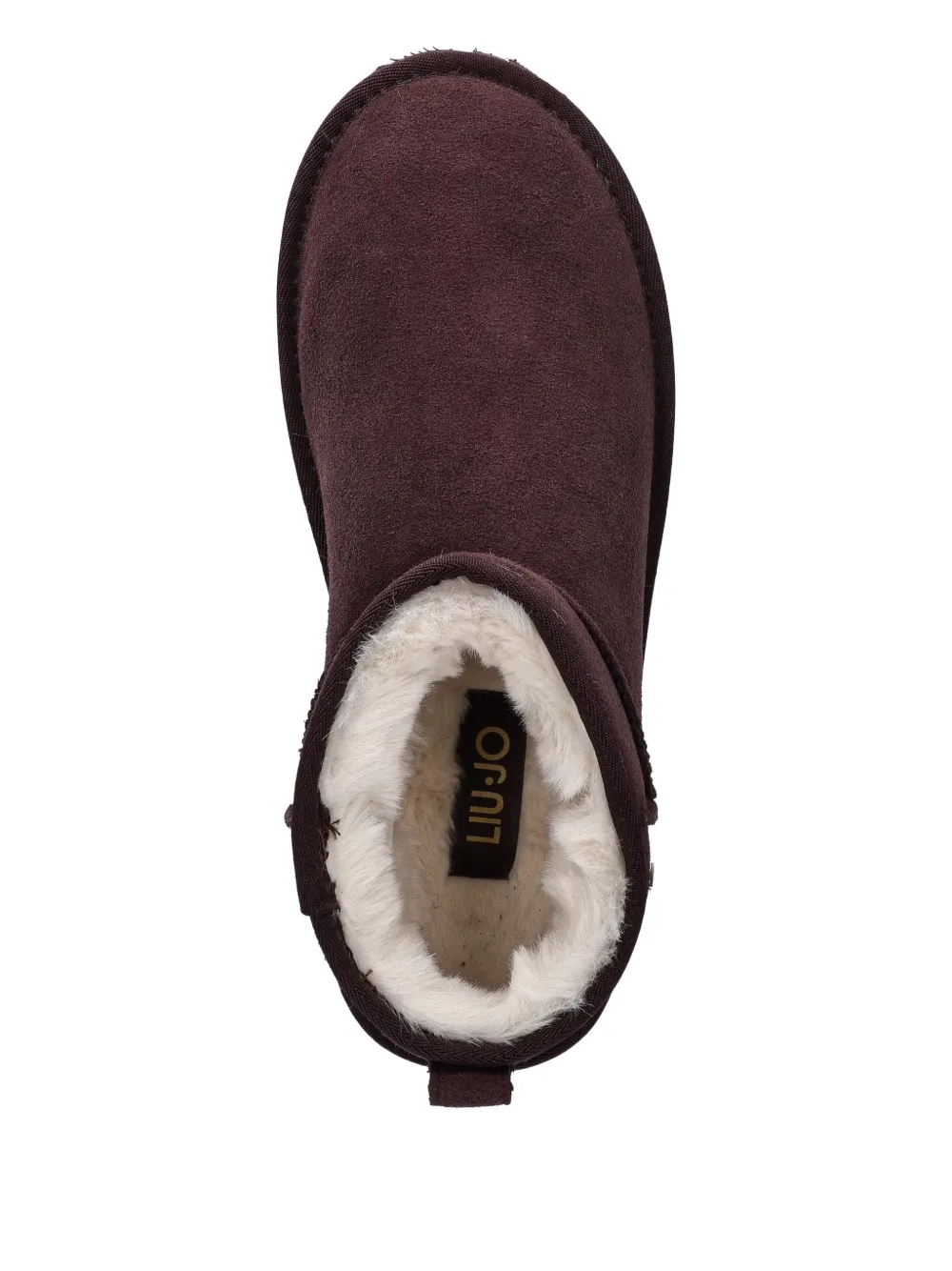 LIU JO Suède enkellaarzen Bruin