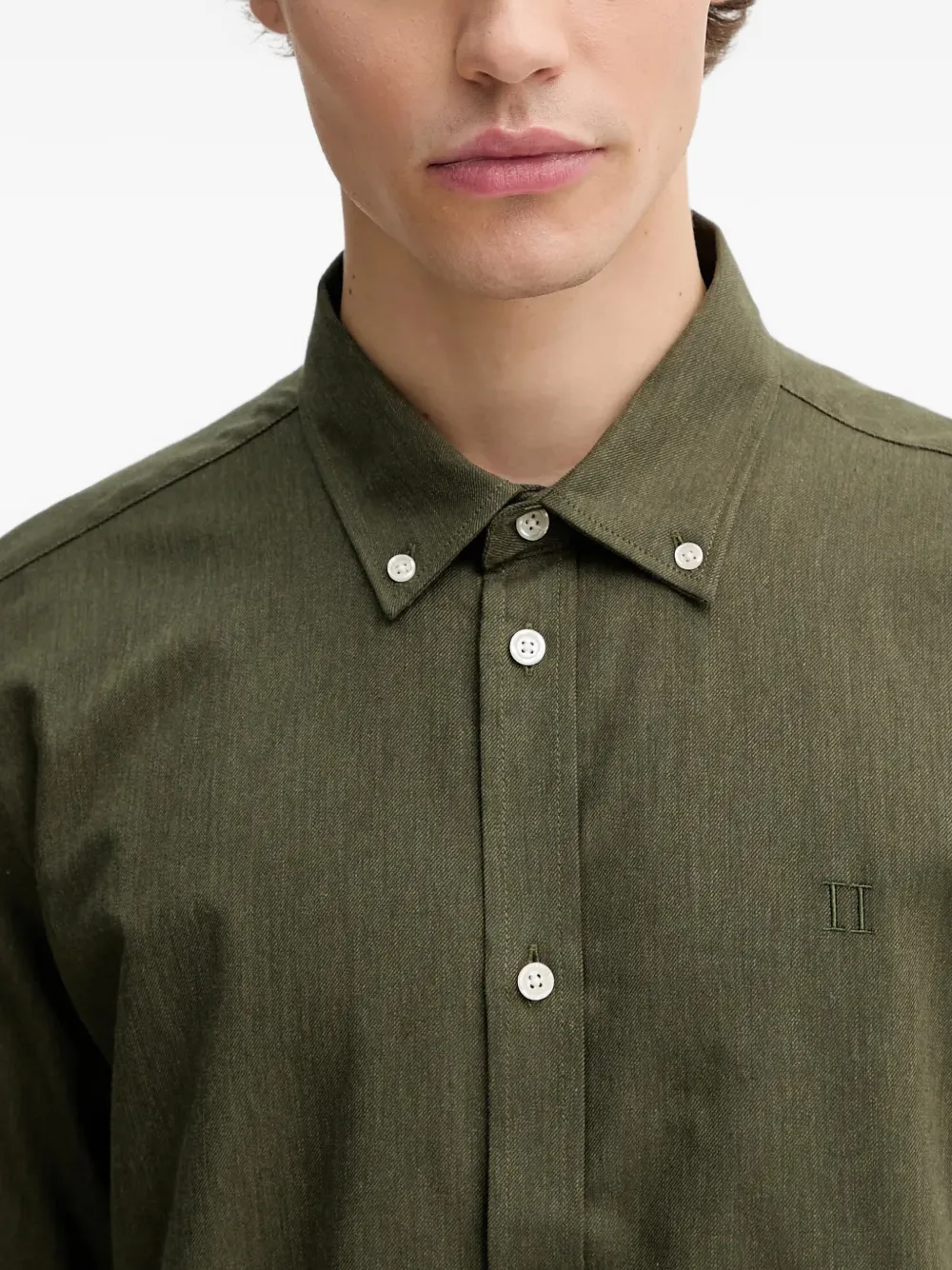 Desert Buttoned Long-Sleeve Shirt