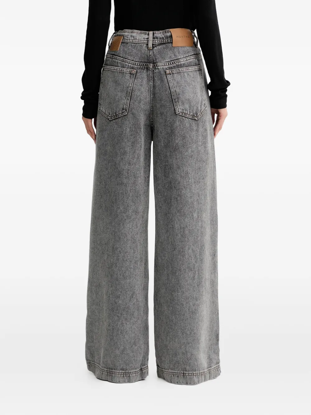  Munthe Drawstring Jeans - Grey 