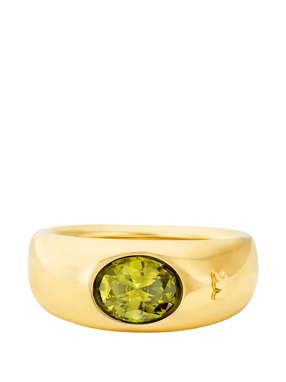 Michael Kors oval-stone ring - Oro