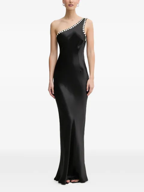NEVER FULLY DRESSED one-shoulder maxi dress