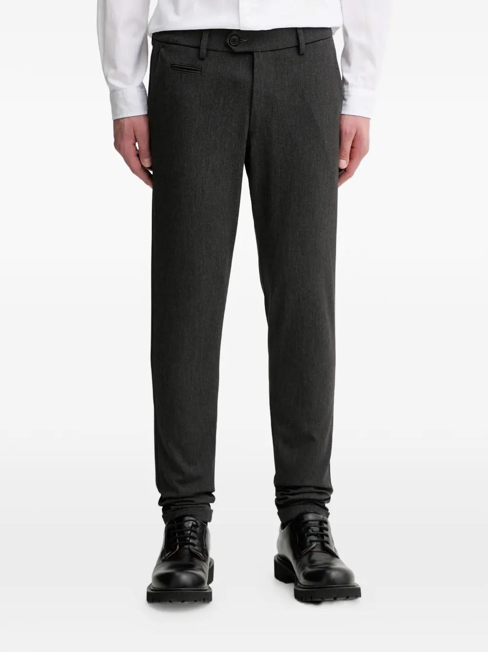 Les Deux button-fastening tailored trousers | Grey | Image 1
